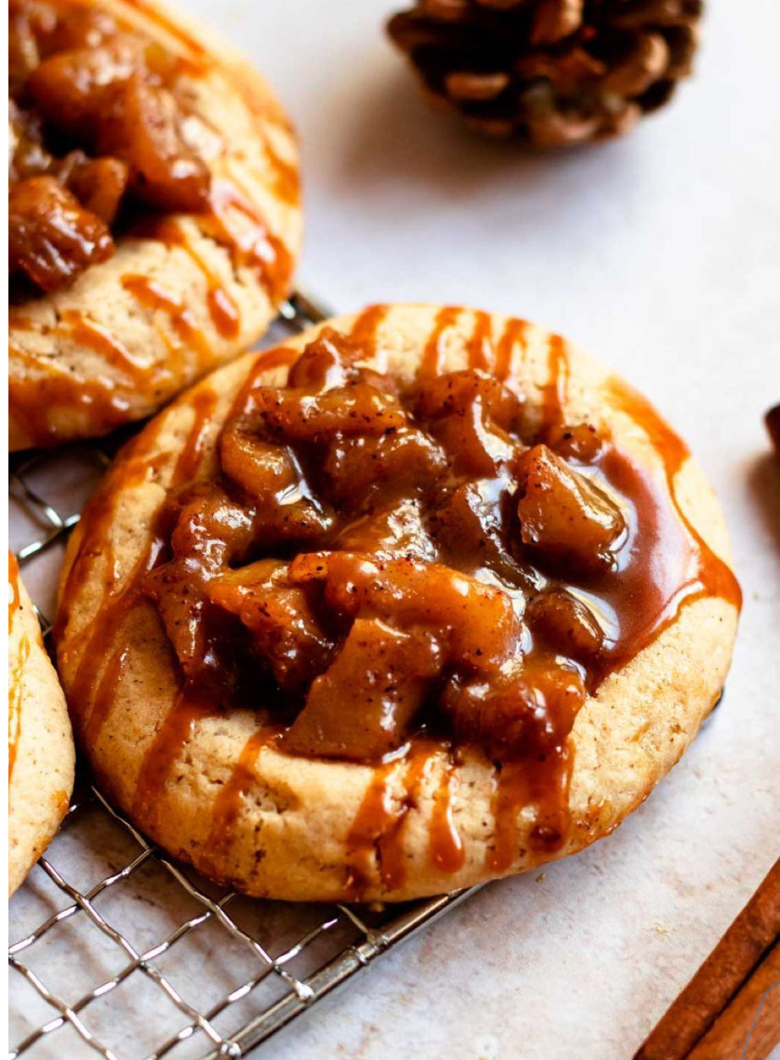 Apple Pie Filling Cookie